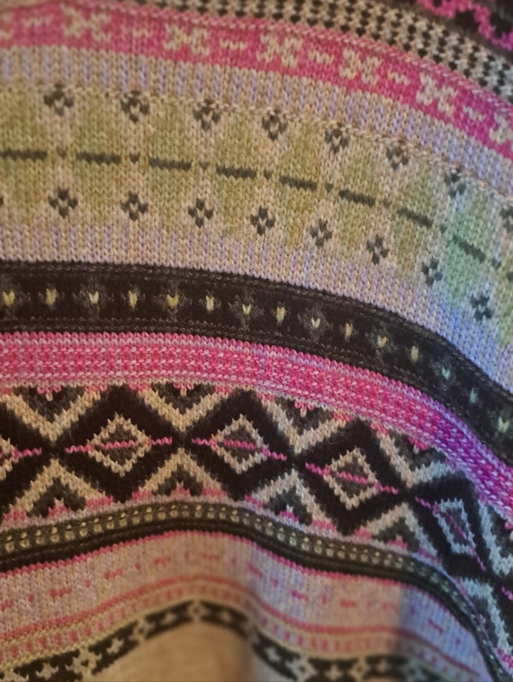 St. John’s Bay XXL Fair Isle Geometric Knit Sweater NWT - Picture 4 of 7